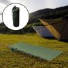 Portable Folding Outdoor Camping Cot Bed, Wide and Comfortable, Breathable, Can Carry 150 kg, with Storage Bag, Travelling, Mountaineering, Hiking