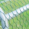 Large metal chicken coop upgrade three support steel wire impregnated plastic net cage, Oxford cloth silver plated waterproof UV protection